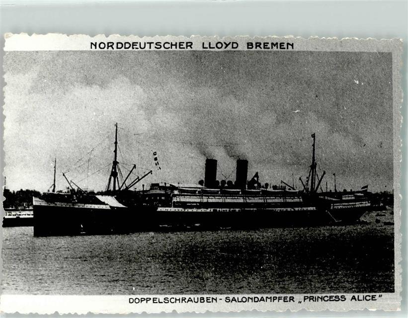 39273588 – North German Lloyd Bremen Twin Screw Saloon Steamer Princess