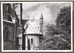 Photo Norway Trondheim Nidaros Cathedral Cathedral Choir Apse Architecture 1960s