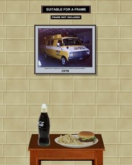 Santa Ana Fire Dept. Paramedic Van (Medic-1) 8×10 Unframed Photo VFRPBT_0033