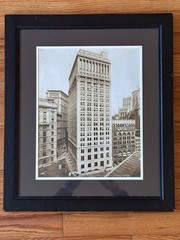 c1923 IRVING UNDERHILL GELATIN PRINT THE COTTON EXCHANGE BUILDING NYC Photograph