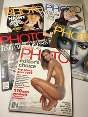 5 VINTAGE AMERICAN PHOTO MAGAZINES 1997 1998 1999