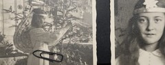 Photo Geras Horn Lower Austria Portrait Girl Christmas Angel Costume Lot