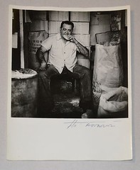TITO ALVAREZ B&W Photograph.Signed»Bodeguero»Original Cuban Fine art.Arte Cubano