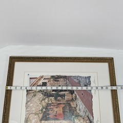 Maureen Love Signed “Tapestry” Framed Art Print 18×22 Vintage Matted Wall Decor