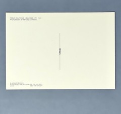 Yasuo Kuniyoshi Art Print Card Photo By Arnold Newman Fotofolio 4.25”x6” Painter