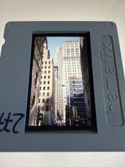 Slide 35mm Slide Chicago USA LaSalle Street Canyon Street Scene Street Level 6