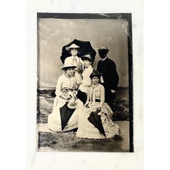 Tintype of a Seaside Ladies minus the Man