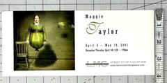 Maggie Taylor (b. 1961) Art Announcement Card 2001 Laurence Miller Gallery NYC