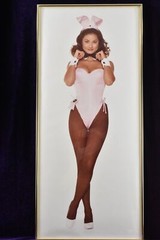 Five Framed Photographs Nelia J. Cozza Hugh Hefner’s Playboy Bunny Model Studies
