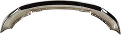 Bumper for Ram 2500 3500 2011-2018 Front Chrome Steel W/O Fog Light Holes W/O Pa