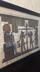 Egyptian Papyrus Art Painting Handmade Ancient Style Wall Decor Original Papyrus