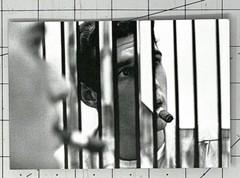 Robert Irwin / Larry Bell Art Photo Announcement Card “Irwin/Bell: The 1960’s”