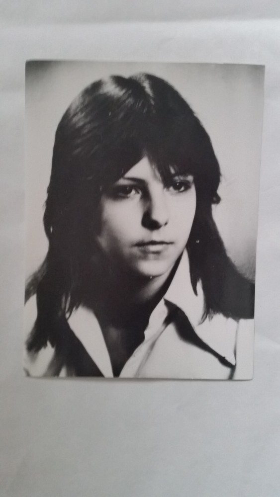 Photo large format 19 pretty girl lady circa 1960s approx 13x18cm