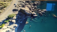 Lake Cushman Winter/Aerial View Print #1