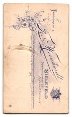 Photograph Fritz Meinhardt, Bielefeld, Obernthorwall 25, young pretty woman in