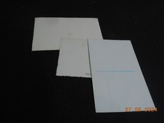 3 orig. Photocards 1st School Day Enrollment Children Plaque 1935 1943 1950