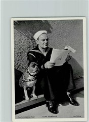 40137849 – Cliff Edwards in Sailor Suit with Dogs Photo 13x18cm