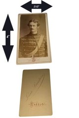 Vintage Photographs Lot Of 4 Antique Cabinet Cards 2 Women 2 Men One In Uniform