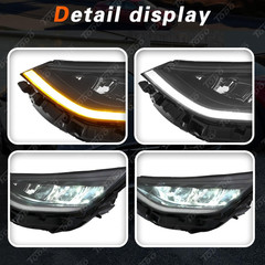 Full LED Headlight Assembly for 2020 2021 2022 HYUNDAI SONATA, 92101-L1100, Left