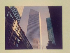 New York City Street Scenes 3 Plaque-Mounted Photographs Architecture and People