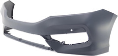 Compatible with Front Bumper Cover Fascia 2016-2017 Honda Accord Touring Sedan.
