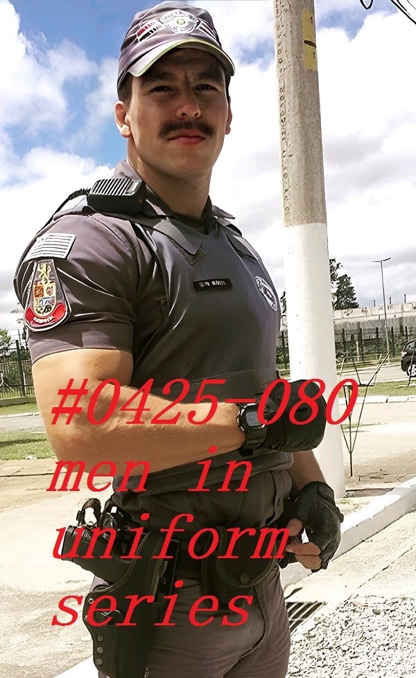 MALE PORTRAIT #0425-080 -men in uniform series- free shipping in usa