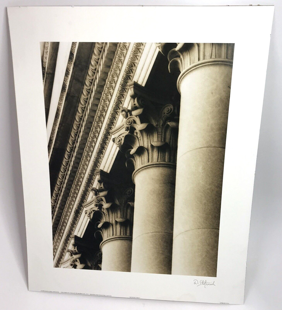 Architecture Litho Dick Diane Stefanich 1998 Shooting Star Collection Vtg 90’s