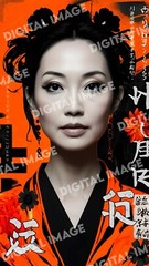 Digital Art Picture Image Photo Wallpaper Background Desktop AI – Asian Woman