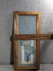 J Coleman 1993 Cats In A Tree 1993 Frame House Decor 17.5” x 8”