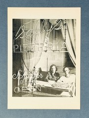 Sally’s Apizza in New Haven, Connecticut Art Photo Print Card 4.25”x6”