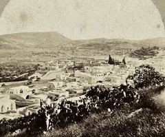 Nazareth, Earth Saints c1858 Photo Frith Stereo Vintage Album §