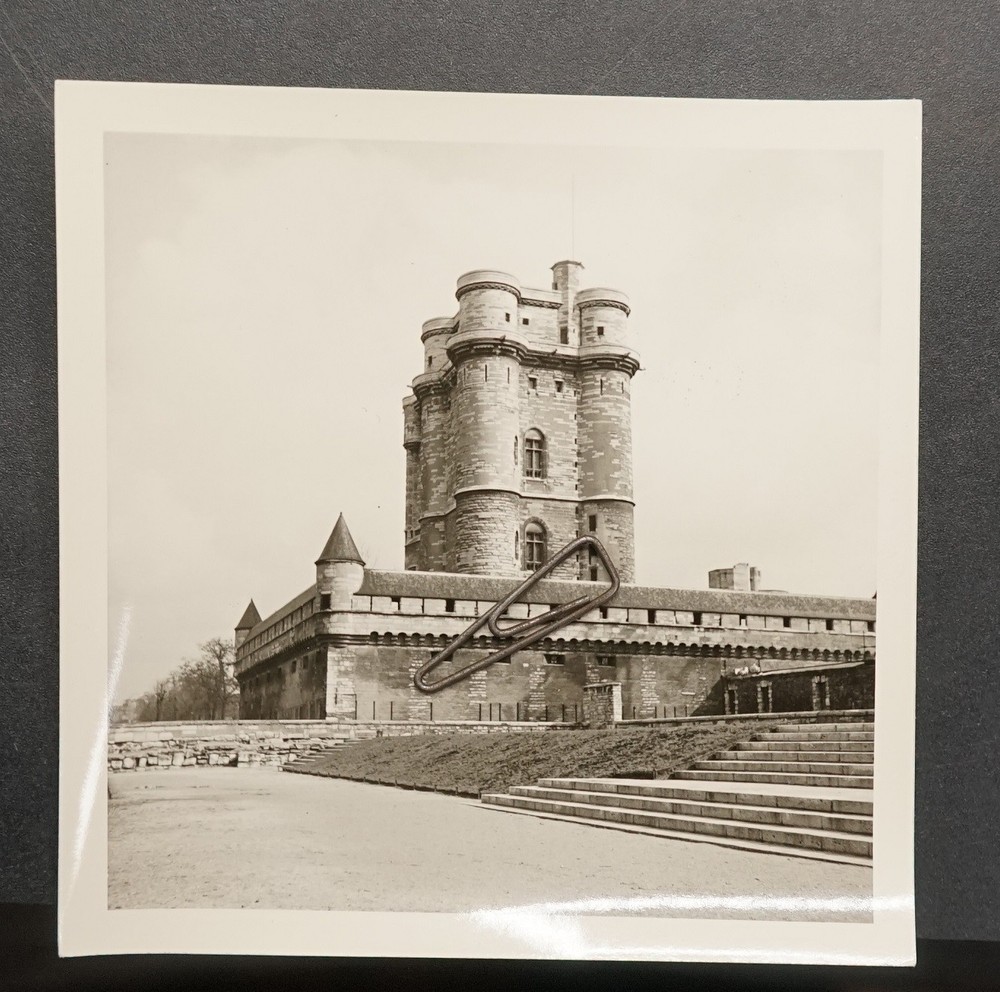 Photo View 1964 France Castle Vincennes Building Antique Architecture Picture