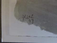 Joan Miró Original Large Vintage Photo Title = 1937