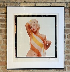 Bert Stern Marilyn Monroe Last Sitting Original Print Signed 115/1500 30”x29”