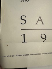 1915 To 1992 Photolithography Of San Francisco Framed