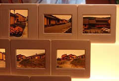 10 Old Slides Color Slides Vintage VW Beetle House Village Landscape 60s 70s 80s