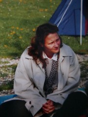 «ABIFEIER»: PHOTO, COLOUR PHOTO, CAR, YOUNG LADY, «HAMBURG», STUDENT, CAMPSITE!