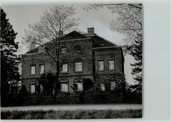 40137625 – 4836 Herzebrock Trees in Front of the House Photo 12×14 cm