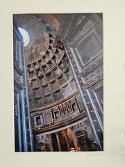 Black Framed Architectural Print Industrial Gothic style