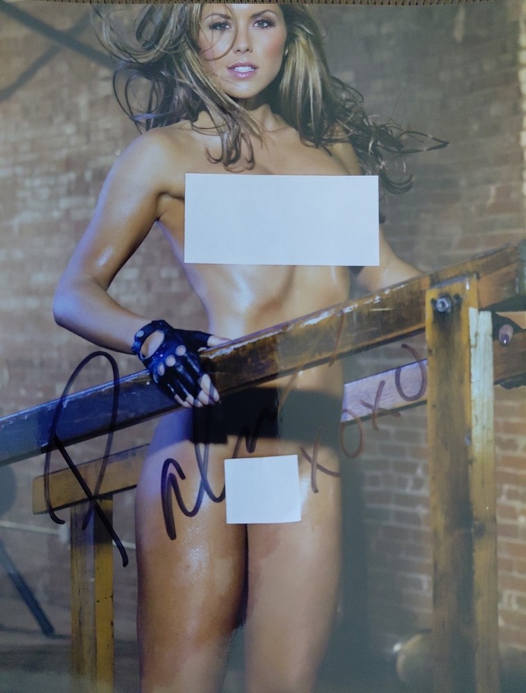 Britney Palmer — UFC Playboy Model Hand Signed 8×10 Autograph COA