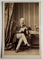 orig. CDV Photo Tirage 1860 London Camille Silvy Thomas Parker Earl Macclesfield