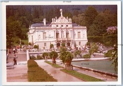 Linderhof Castle in Ettal 1965 Bavaria 1960s Photo 13x9cm