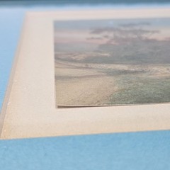Antique Wallace Nutting 1920’s Framed Signed Mountainscape Hand Tinted Photo
