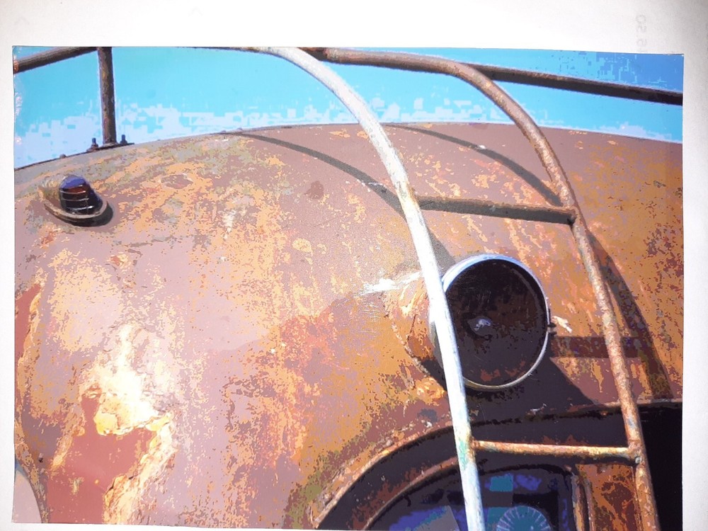 Vintage, Antique Automobile Wall Decor Photo, Classic, Old Cars, 5″ X 7″ BUS