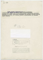 Paul CONKLIN: Civil Rights, Selma Protest DC, 1965 / VINTAGE / STAMPED