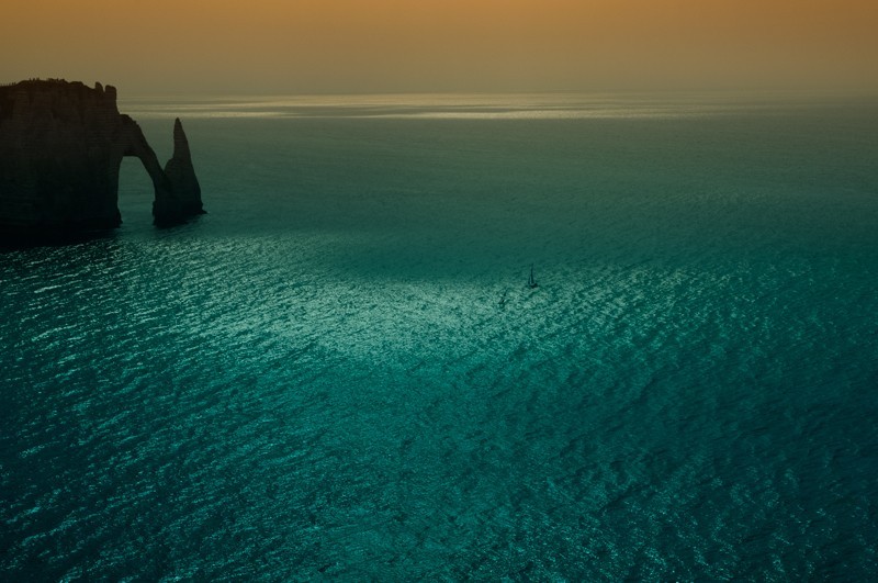 A. Lebedinsky — Etretat #3550 — Canvas — 30 x 20 in