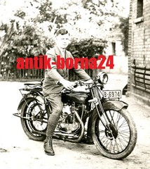 Photo Vienenburg Goslar NSU Motorcycle ID Number Plate B Braunschweig N12