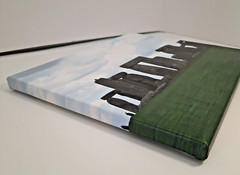 Stonehenge Photograph on Canvas Signed 11″ x 14″