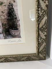 Maureen Love «Steps and Stones» Signed Color Photo Print Matted & Framed