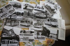 26 x photos 100 years tram Görlitz 1982 collection timetable GDR GK